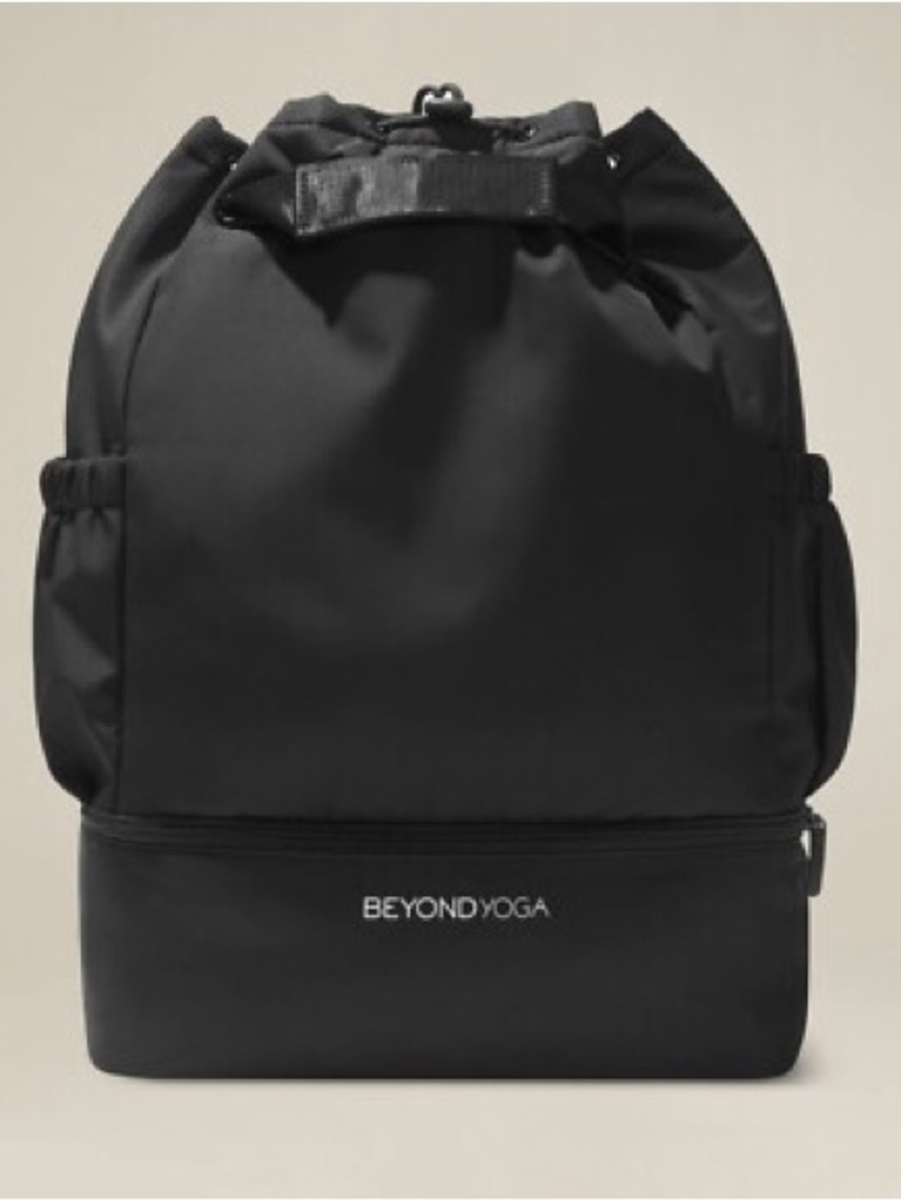 Beyond Yoga Black Convertible Gym Bag Backpack